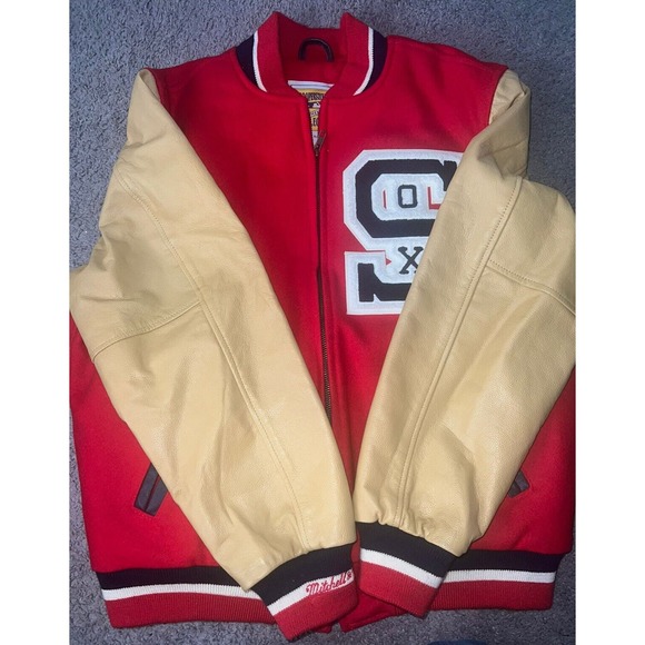Mitchell & Ness Chicago White Sox 1938 Varsity Jacket USA Made Size (40) Med EUC - Picture 15 of 16